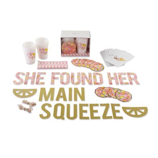 Kate Aspen® She Found Her Main Squeeze 49 Piece Party Kit
